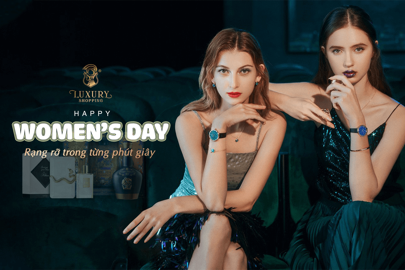 happy woman day 2021 luxury shopping